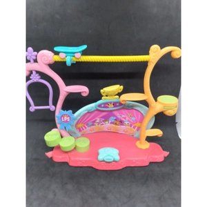 2008 Littlest Pet Shop LPS Tricks and Talent show playset AS IS NO ACCESSORIES
